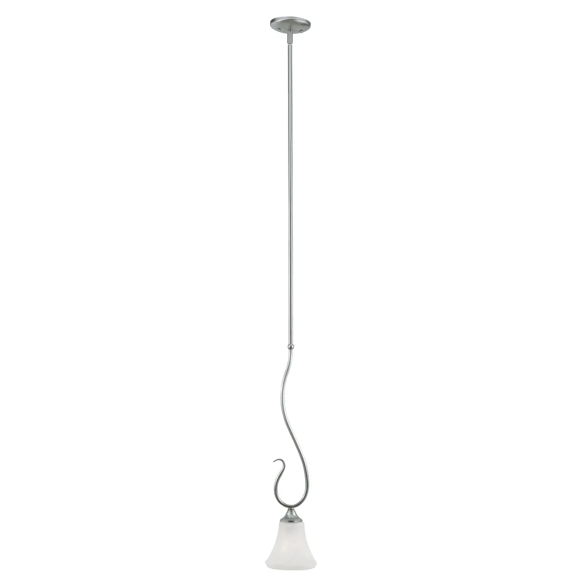 Elipse 6" Wide 1-Light Mini Pendant - Brushed Nickel