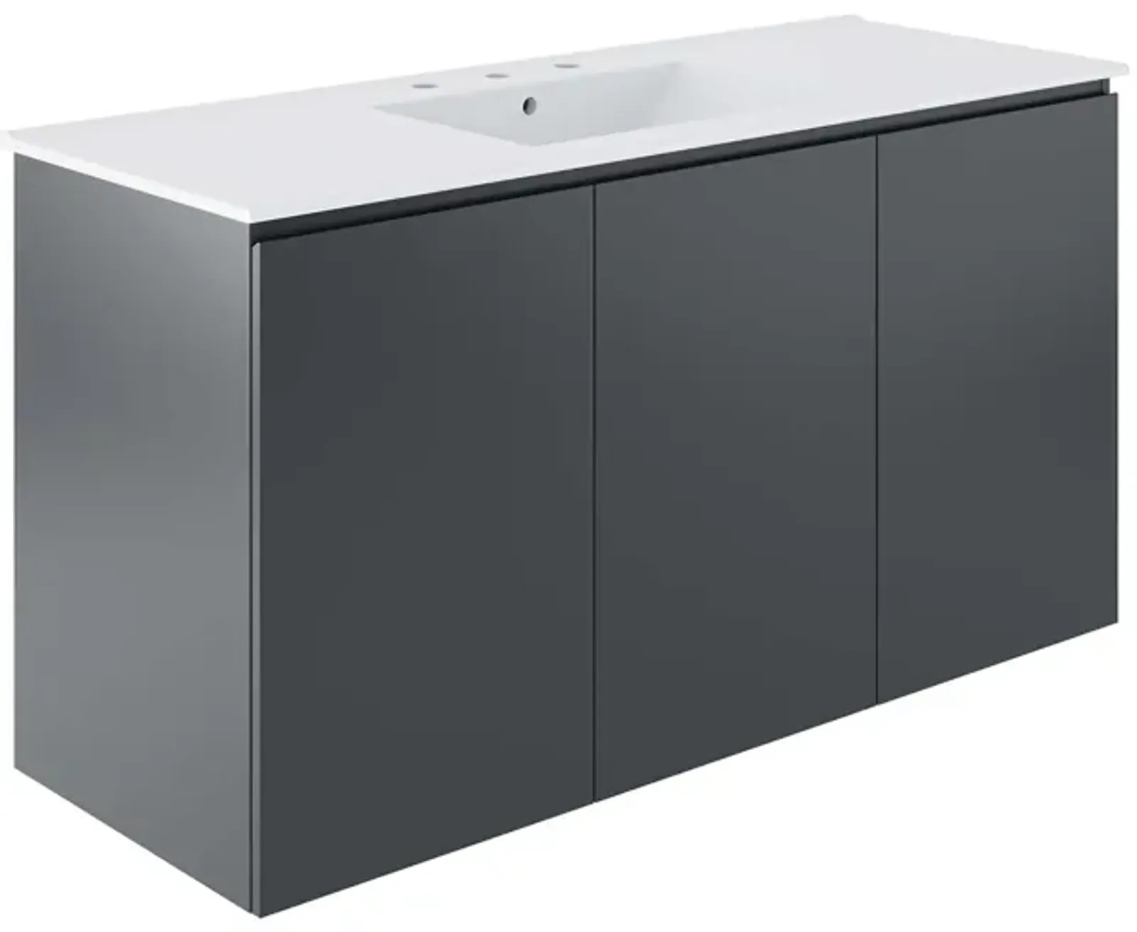 Bryn 48" Wall-Mount Bathroom Vanity