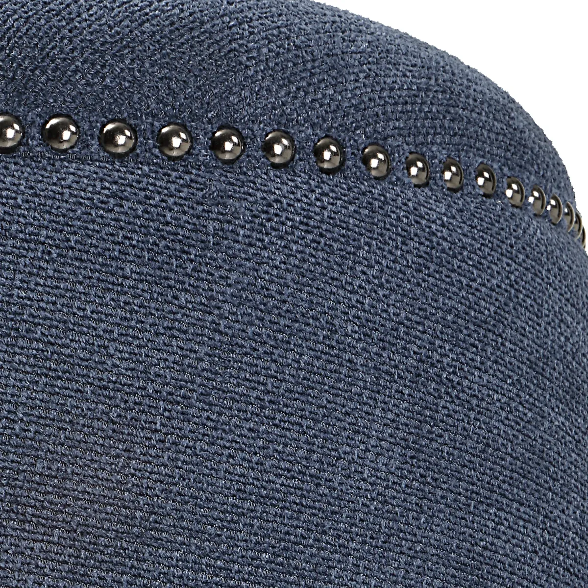 Gumdrop Denim Ottoman