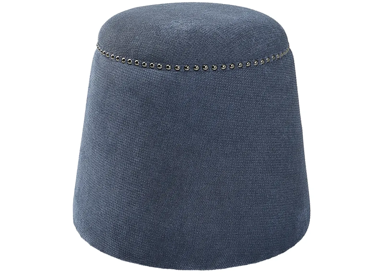 Gumdrop Denim Ottoman