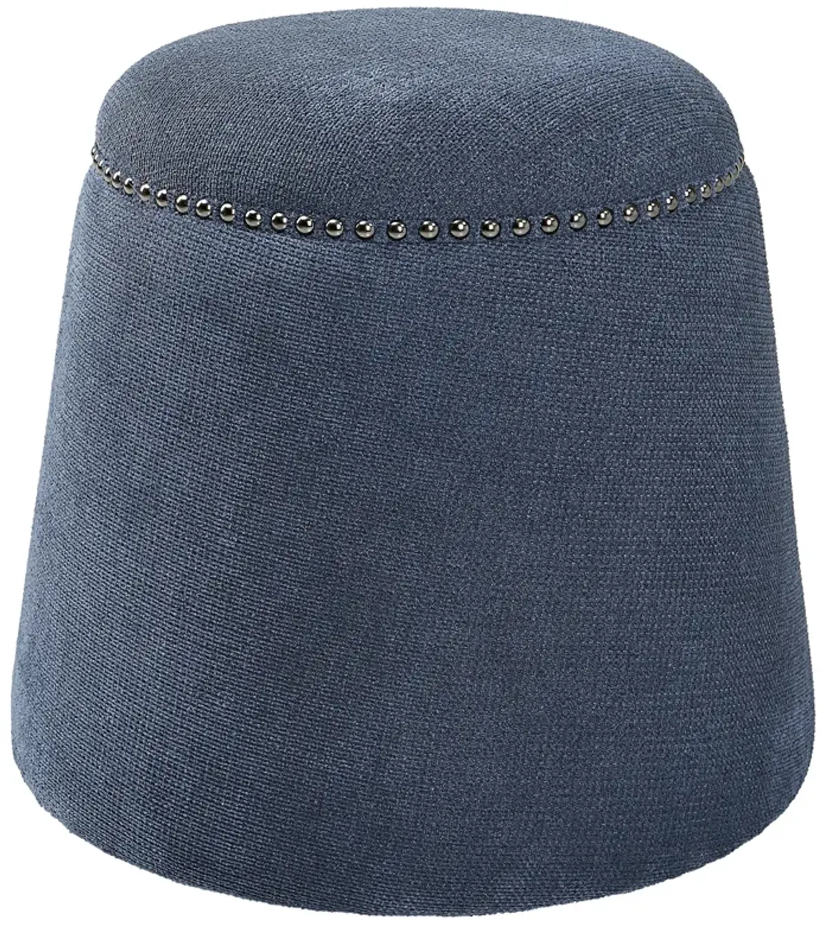 Gumdrop Denim Ottoman