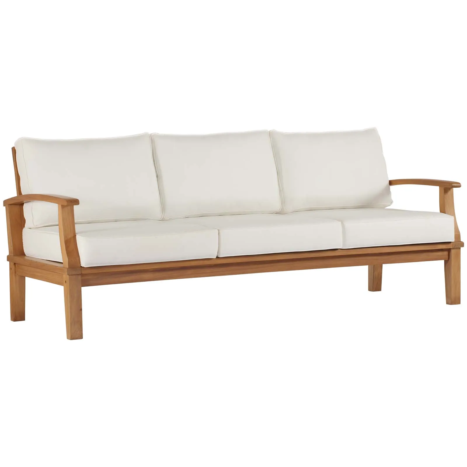 Marina Outdoor Patio Teak Sofa