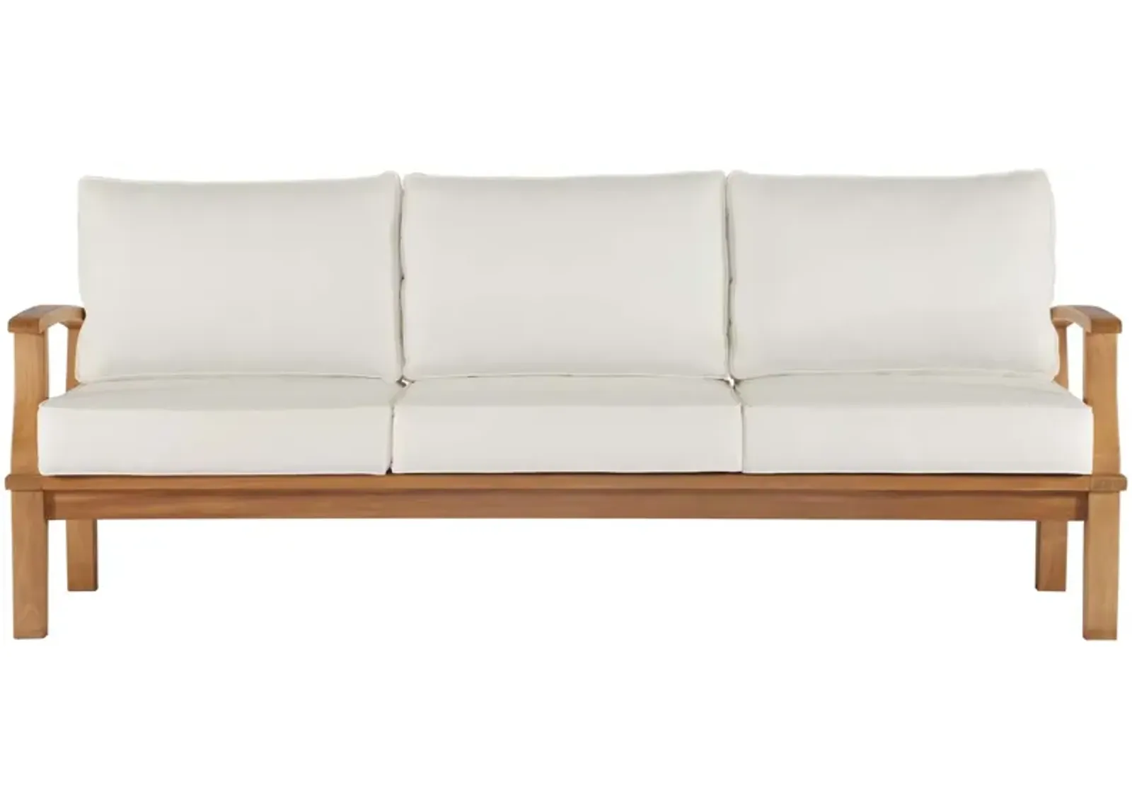 Marina Outdoor Patio Teak Sofa