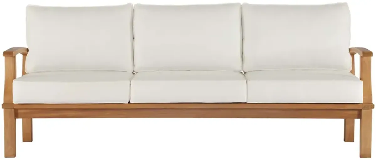 Marina Outdoor Patio Teak Sofa