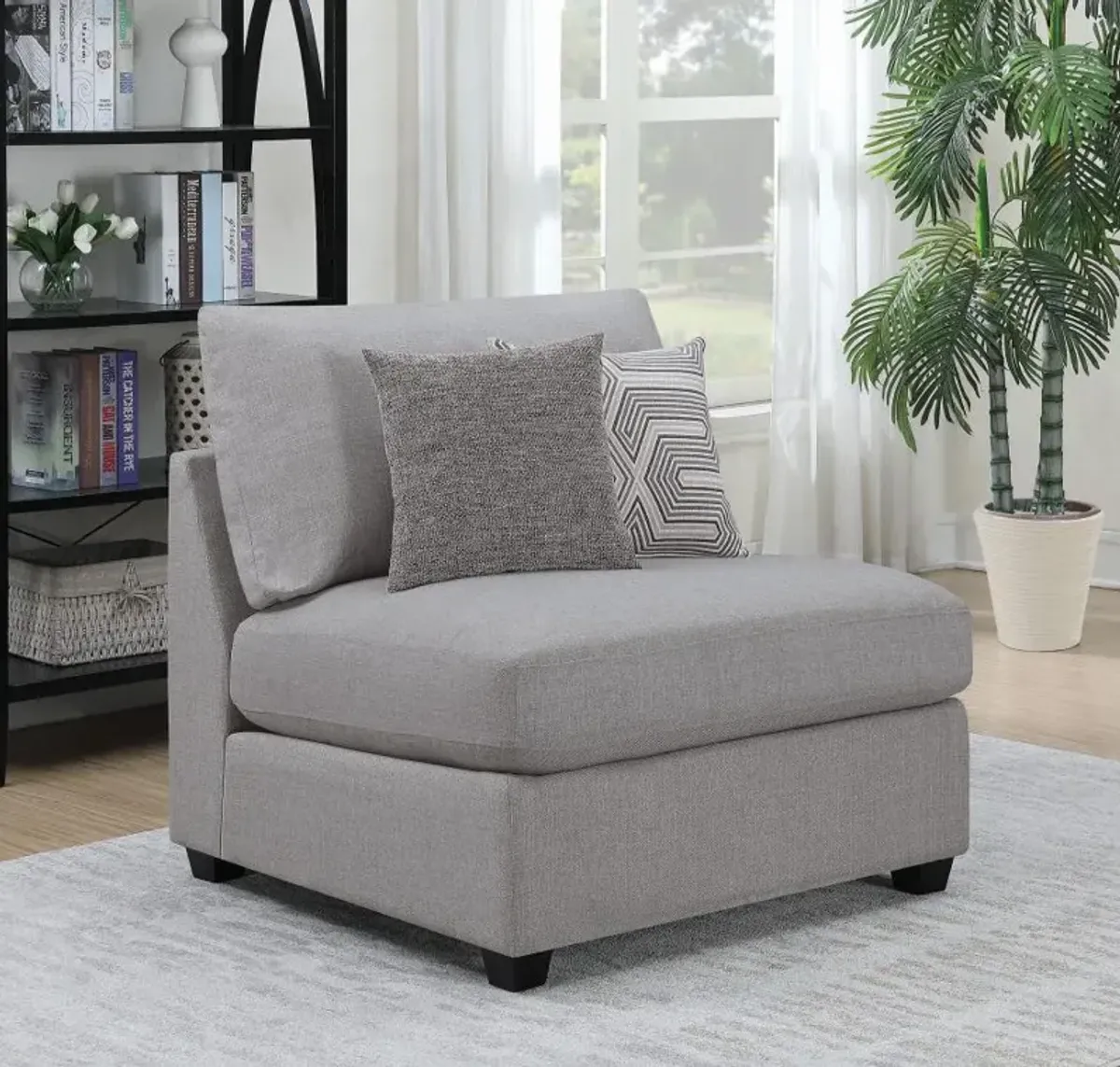 Shaylyn Upholstered Armless Chair