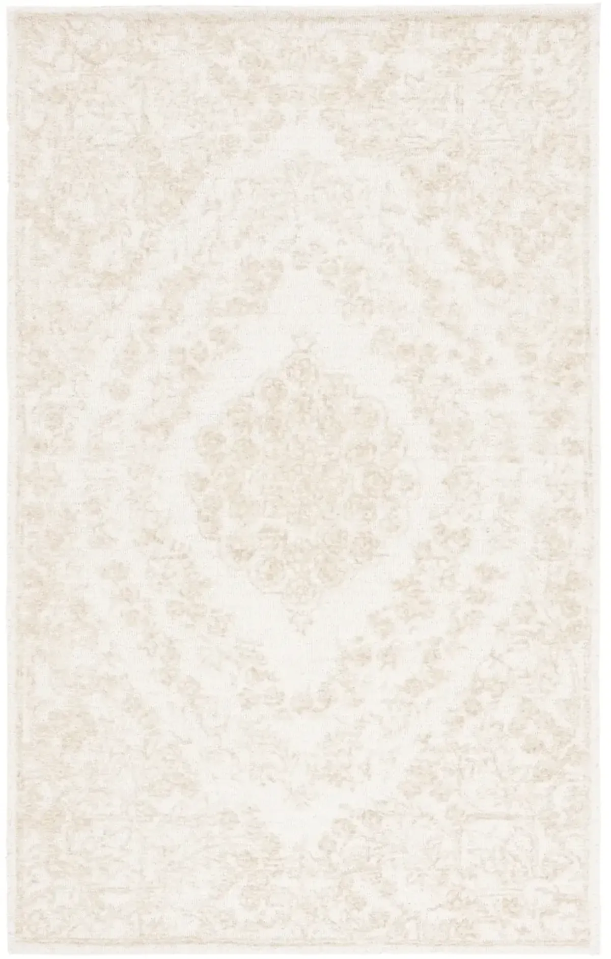 EBONY 218 IVORY  8' x 10' Large Rectangle Rug