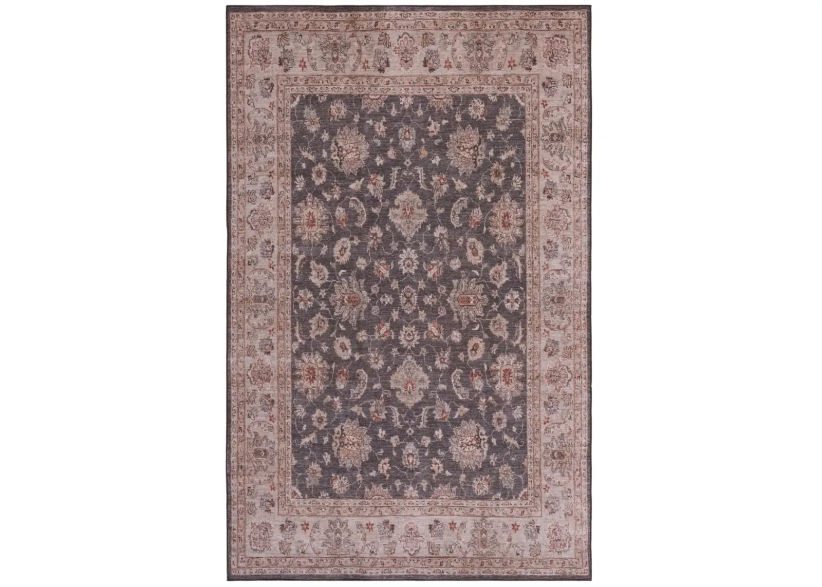 TUCSON 111 M/W S/R DARK GREY  2'-6' x 4' Accent Rug