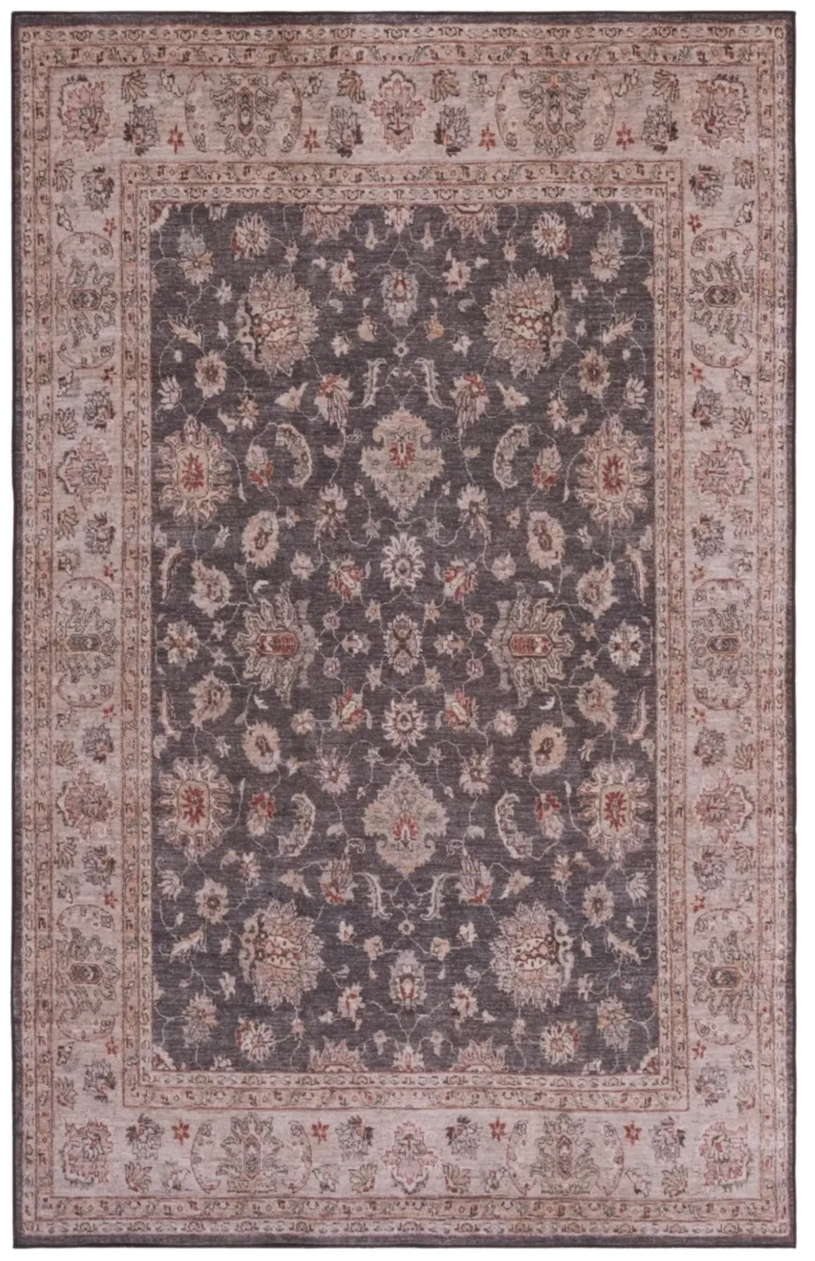 TUCSON 111 M/W S/R DARK GREY  2'-6' x 4' Accent Rug