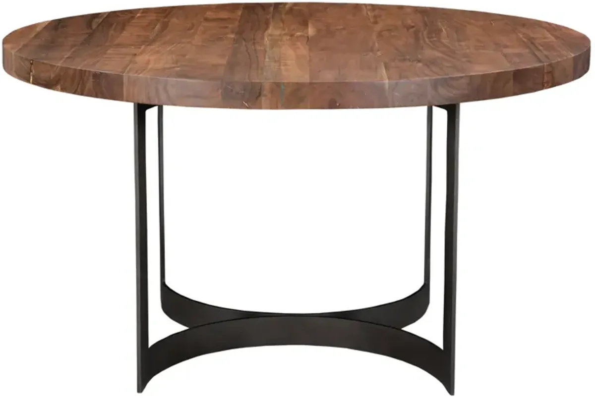 BENT ROUND DINING TABLE 54IN