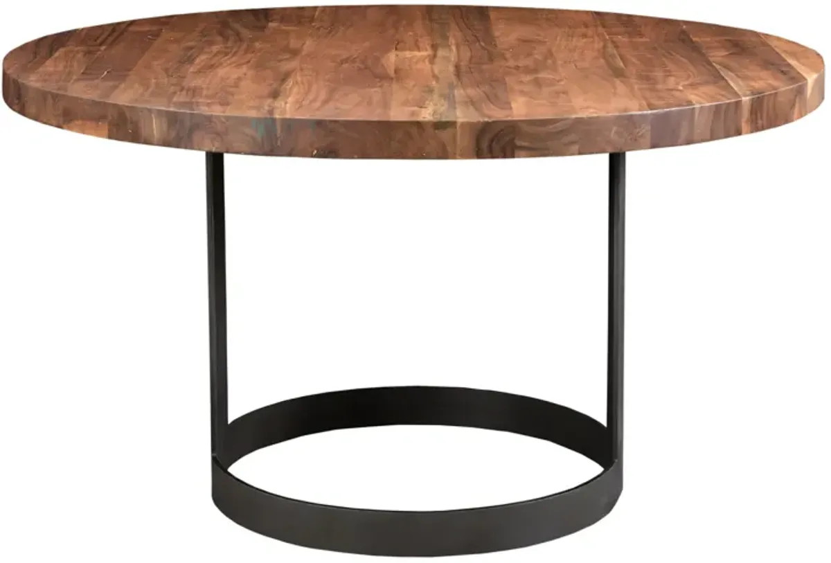 BENT ROUND DINING TABLE 54IN