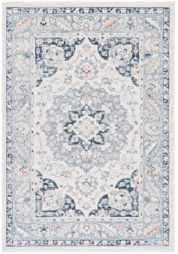 BLAIR WASHABLE 204 Blue 4' X 6' Small Rectangle Rug