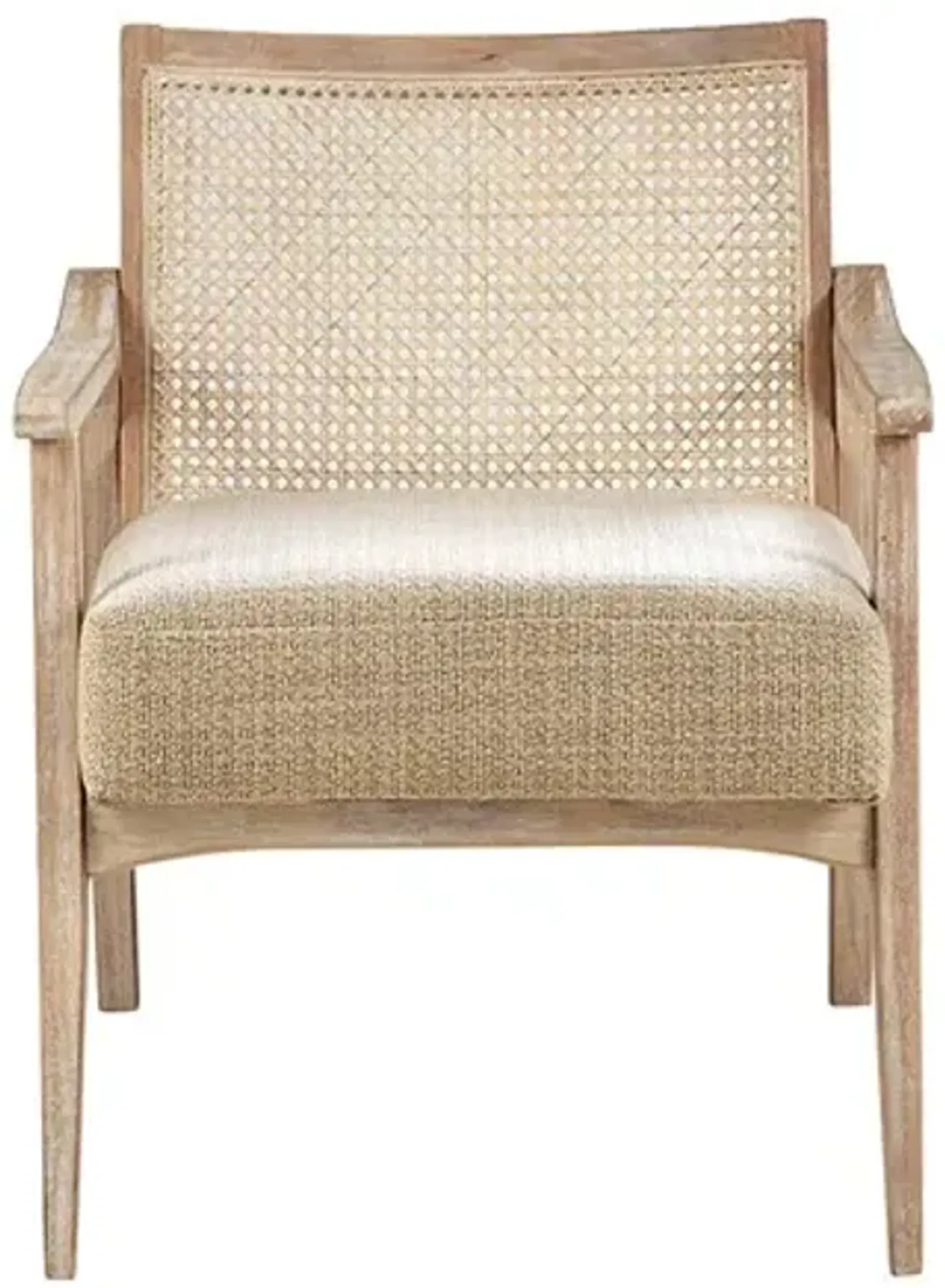 INK+IVY Kelly Light Brown Accent Chair