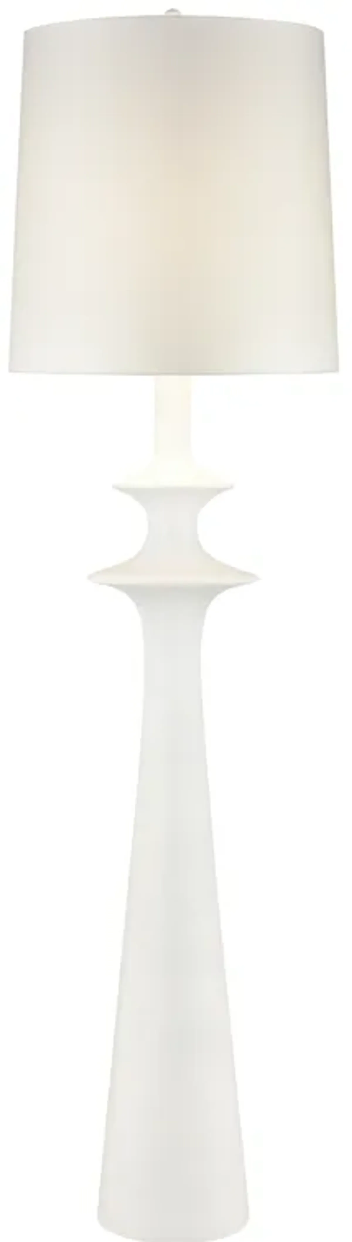 Erica 76" High 1-Light Floor Lamp - Dry White