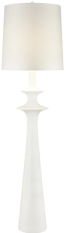 Erica 76" High 1-Light Floor Lamp - Dry White