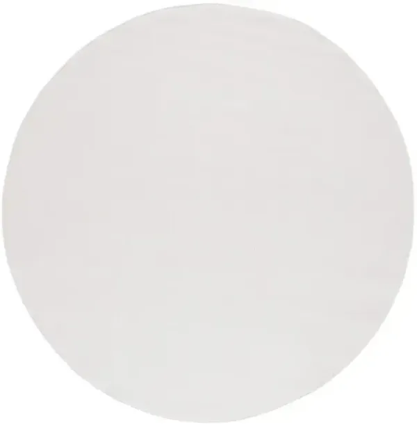 RIVER 600 Beige  6'-7' X 6'-7' Round Round Rug