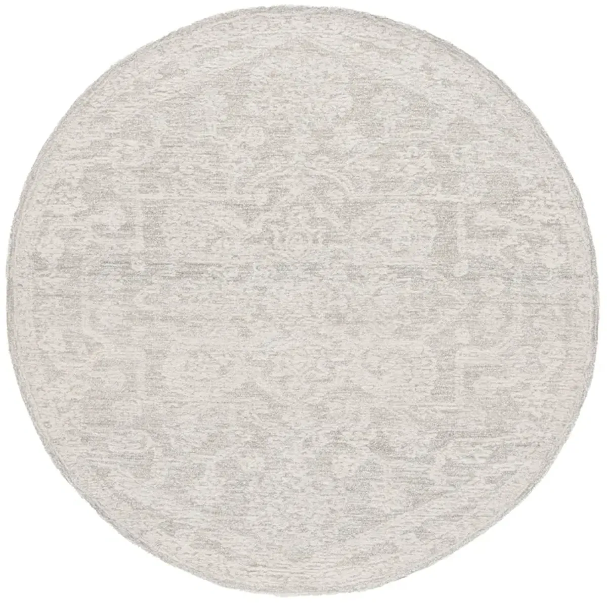 EBONY 220 IVORY  6' x 6' Round Round Rug