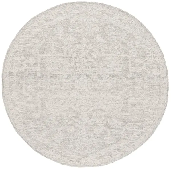 EBONY Hand Tufted 6' x 6' Round area rug