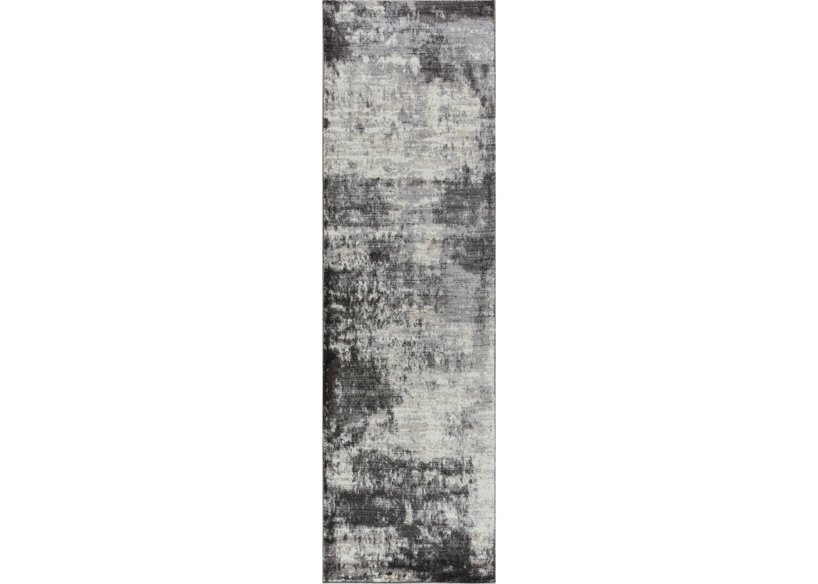 Panache Beige/Taupe Abstract Polypropylene 2'3" x 7'7" Runner Rug