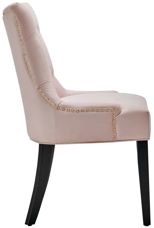 Regent Tufted Performance Velvet Dining Side Chairs - Set of 2