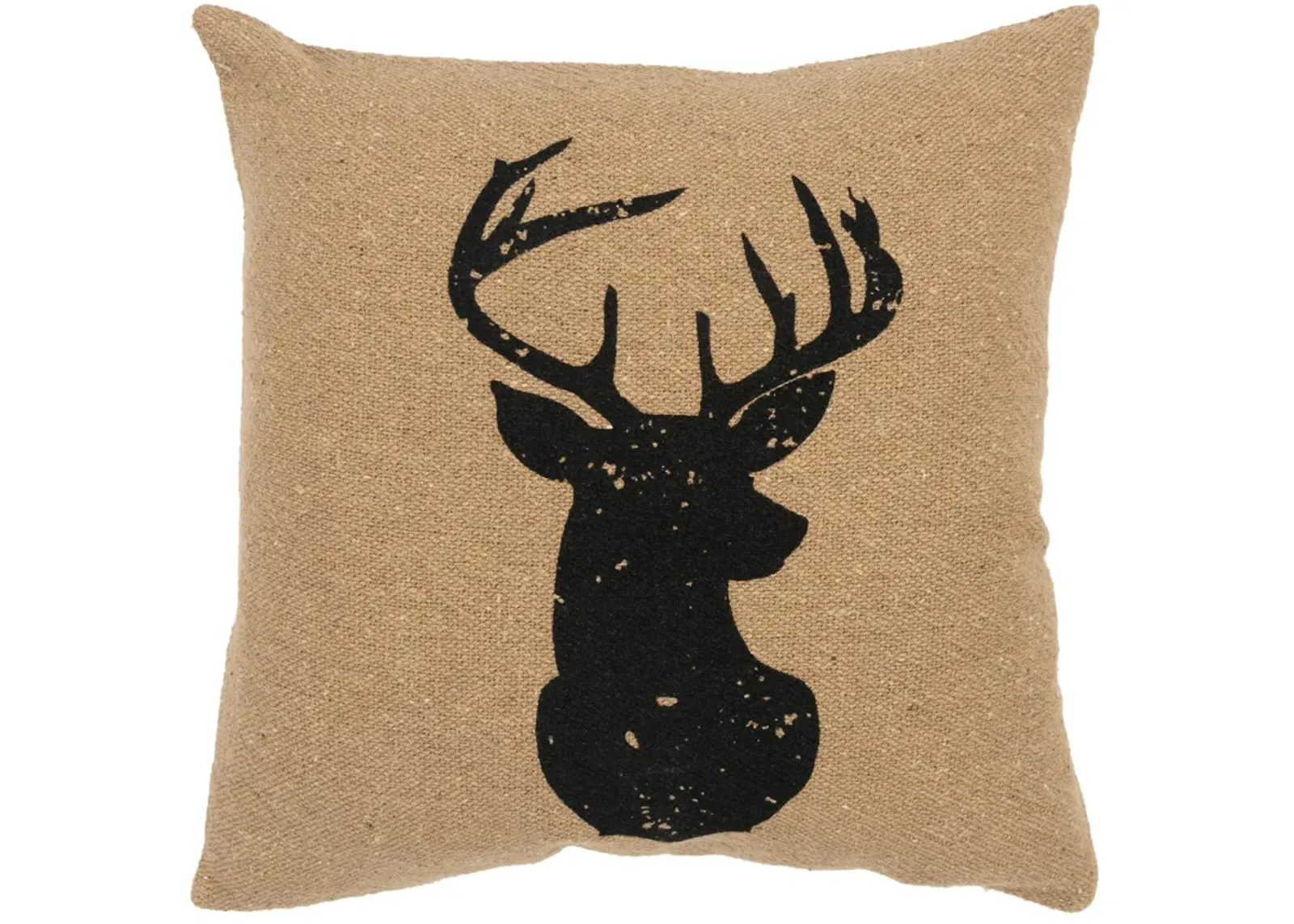 Deer Stag Brown  Pillow