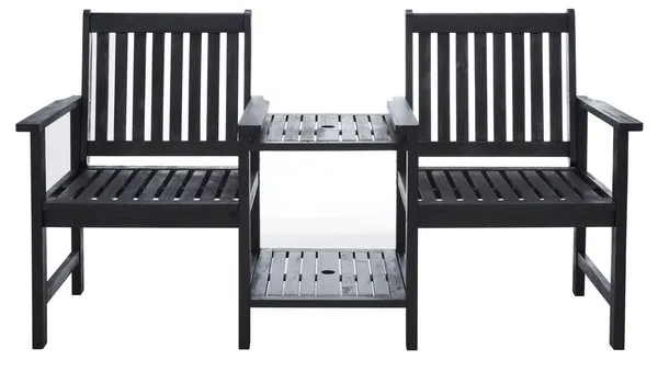 Brea Twin Seat Outdoor Bench