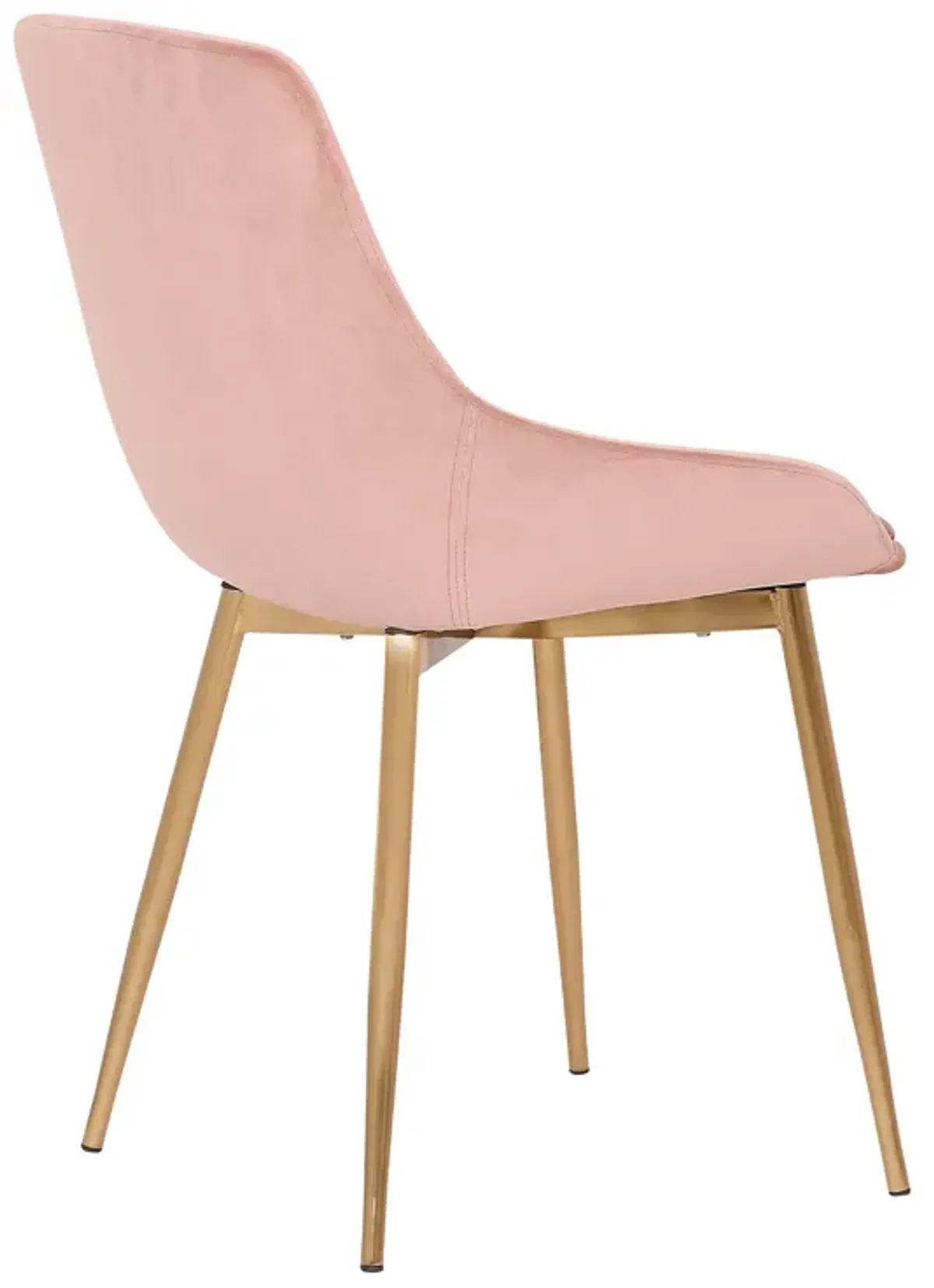 Heidi Blush Velvet Dining Accent Chair