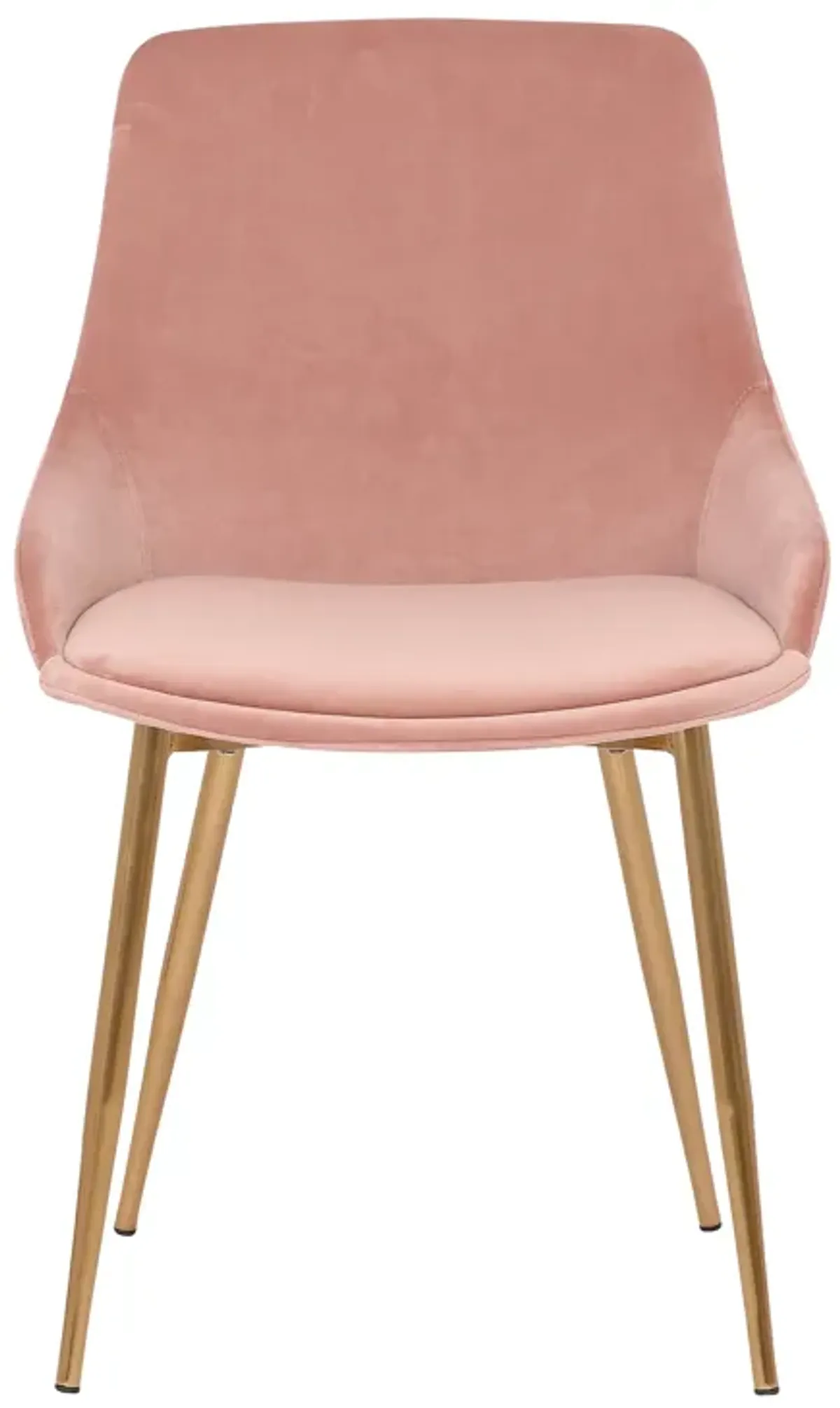 Heidi Blush Velvet Dining Accent Chair