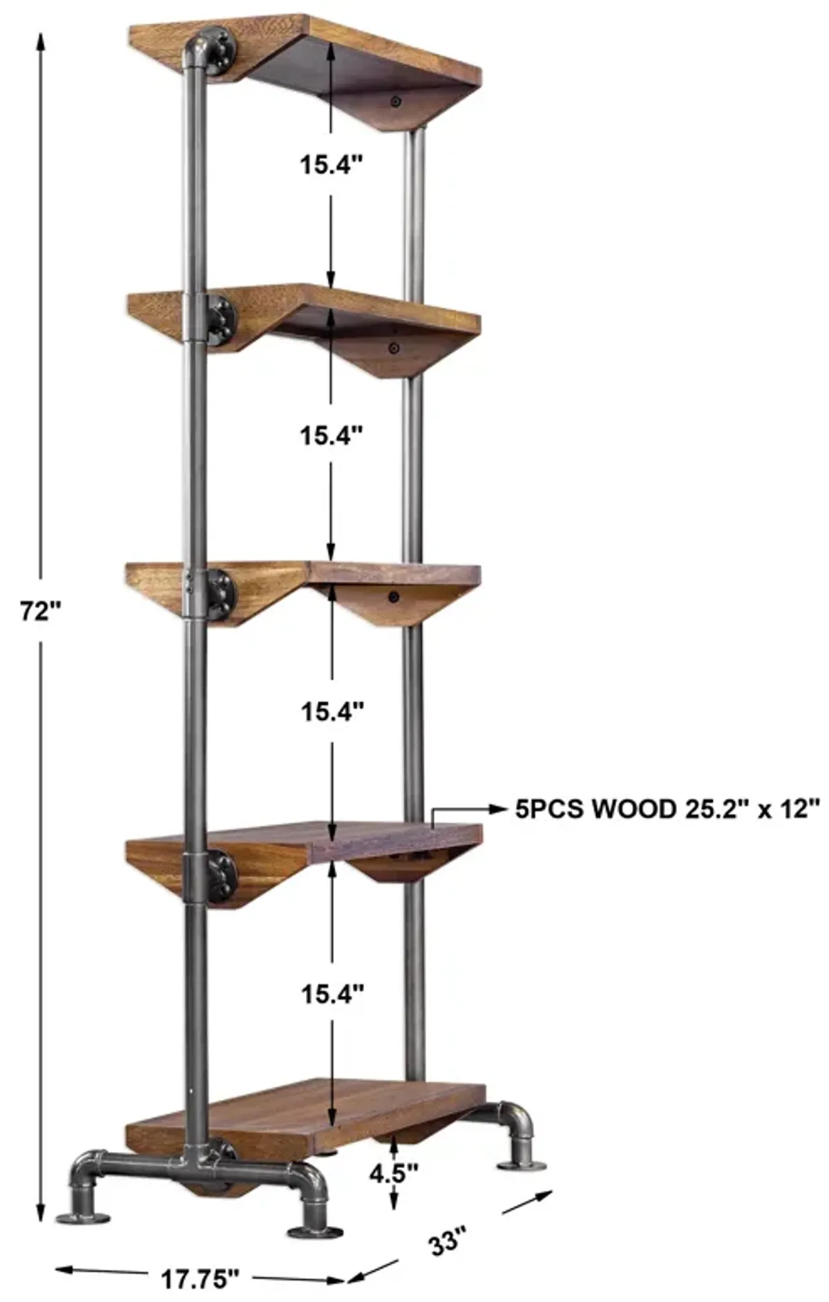 Rhordyn Industrial Etagere