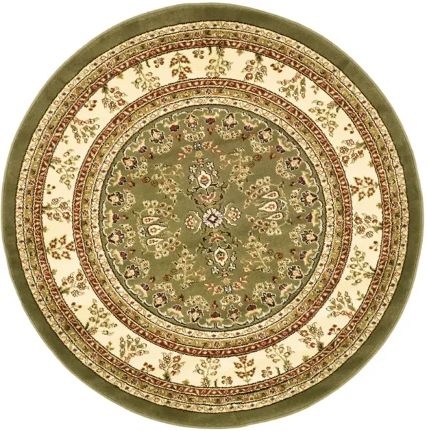 LNH331 SAGE  6' x 6' Round Round Rug