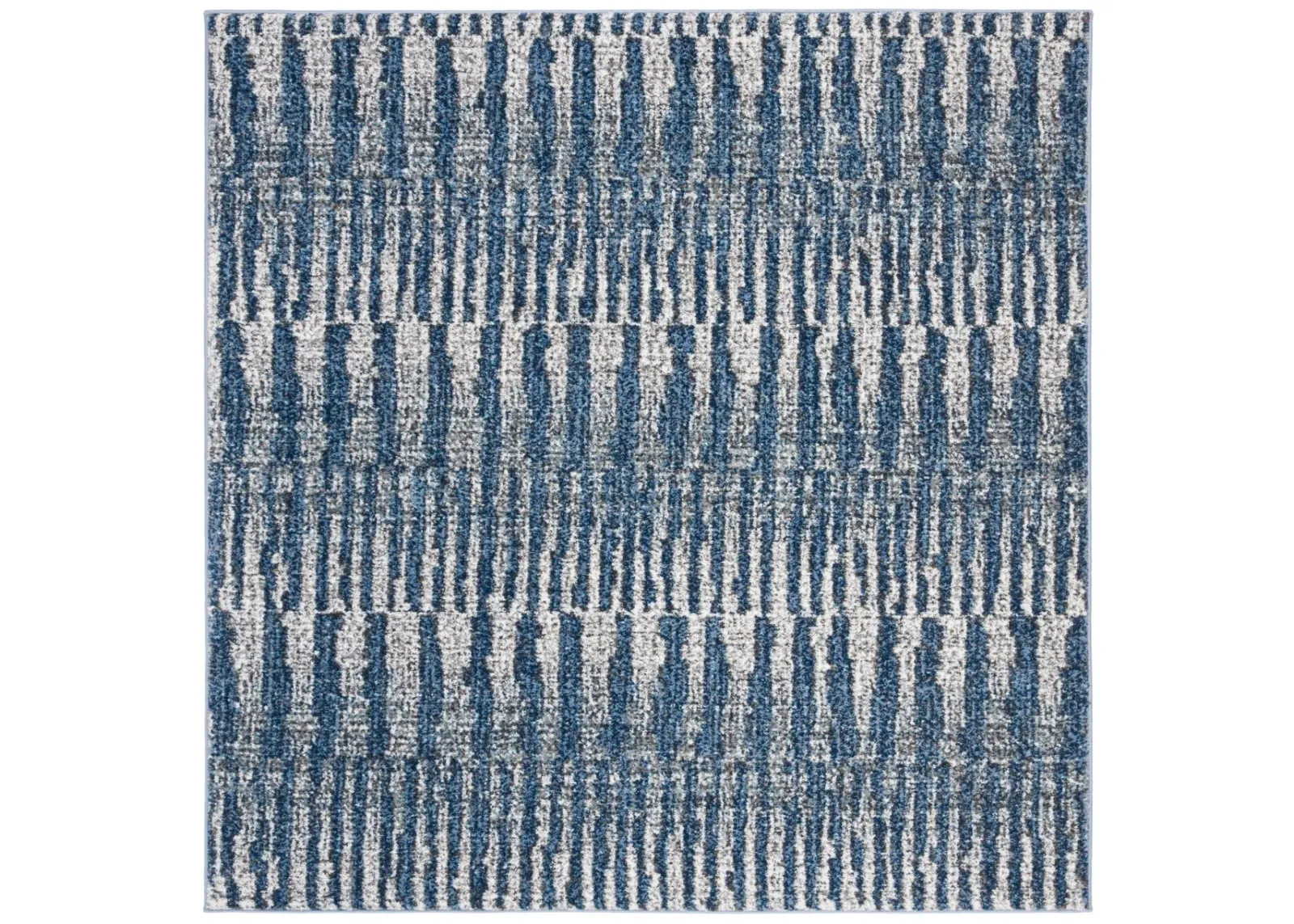 GALAXY 118 NAVY  6'-7' x 6'-7' Square Square Rug