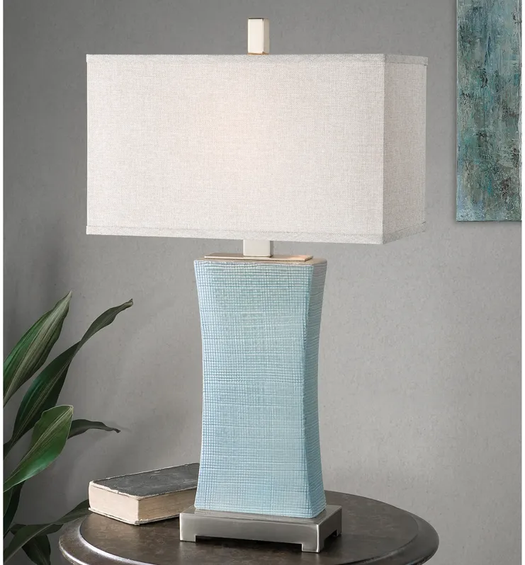 Cantarana Blue Gray Table Lamp