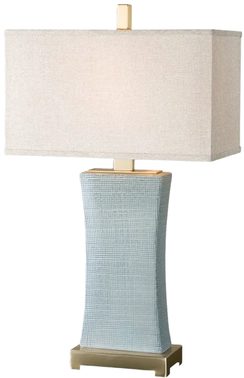 Cantarana Blue Gray Table Lamp