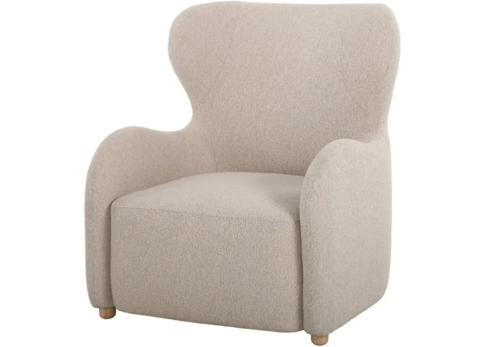 Jacqui JQU-001 37"H x 32"W x 36"D Accent Chair