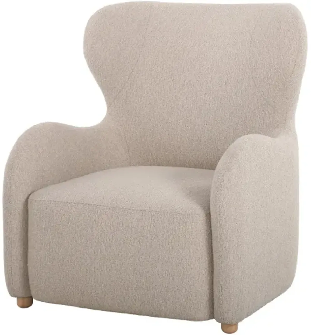 Jacqui JQU-001 37"H x 32"W x 36"D Accent Chair