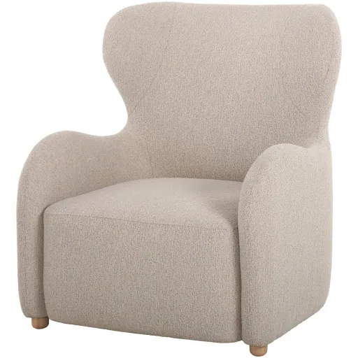 Jacqui JQU-001 37"H x 32"W x 36"D Accent Chair