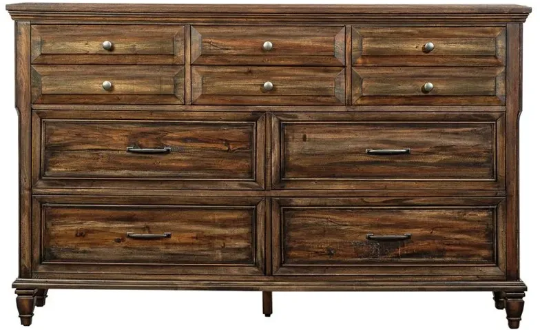 Avenue 8-drawer Dresser Weathered Burnished Brown