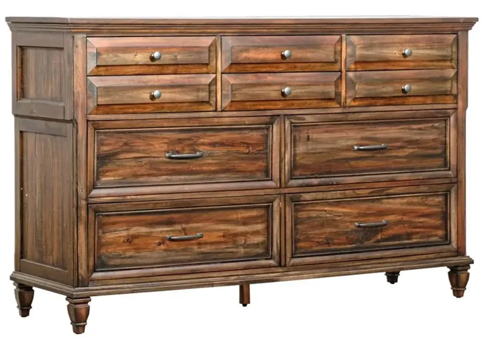 Avenue 8-drawer Dresser Weathered Burnished Brown