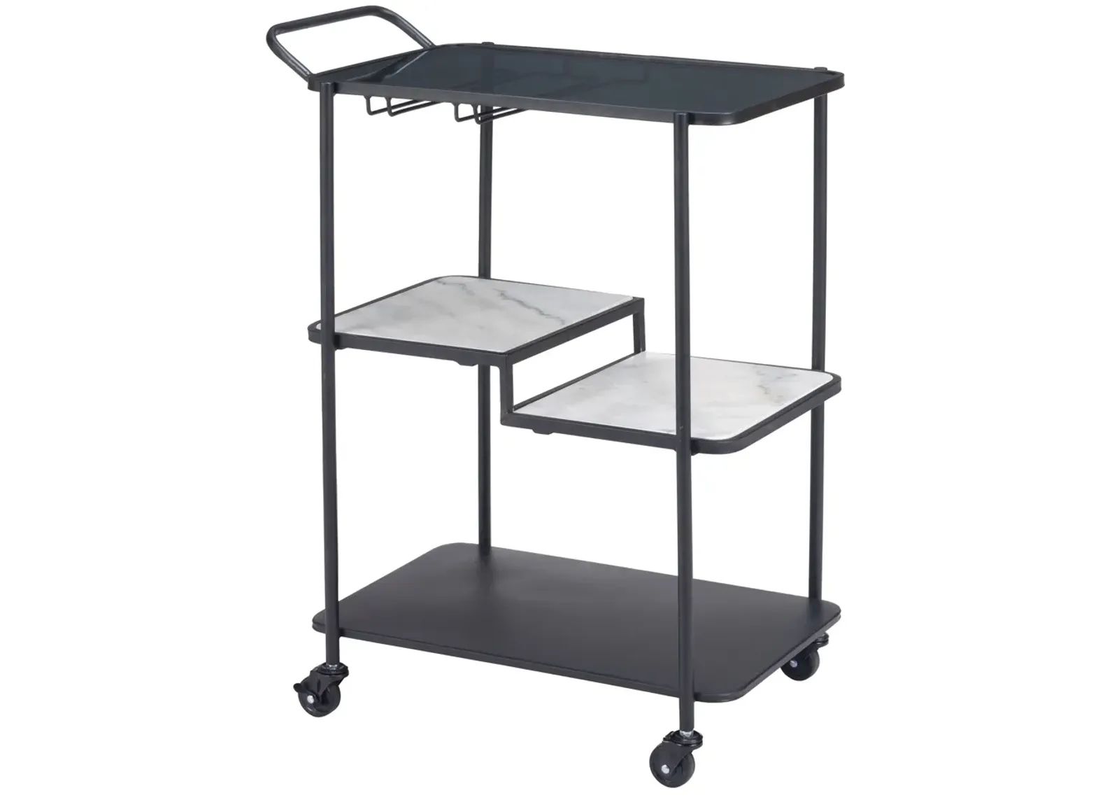 Constanza Bar Cart Black