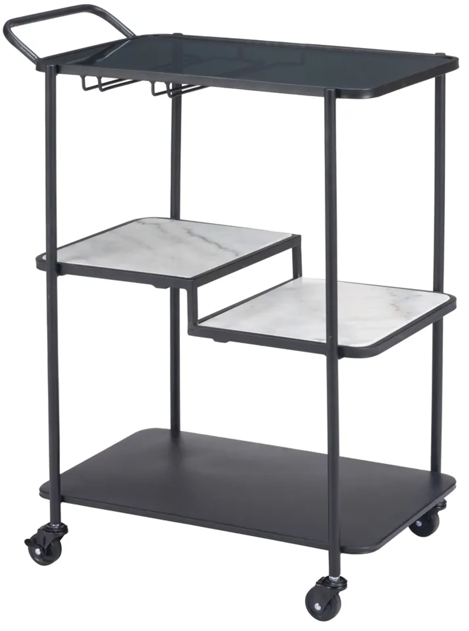 Constanza Bar Cart Black