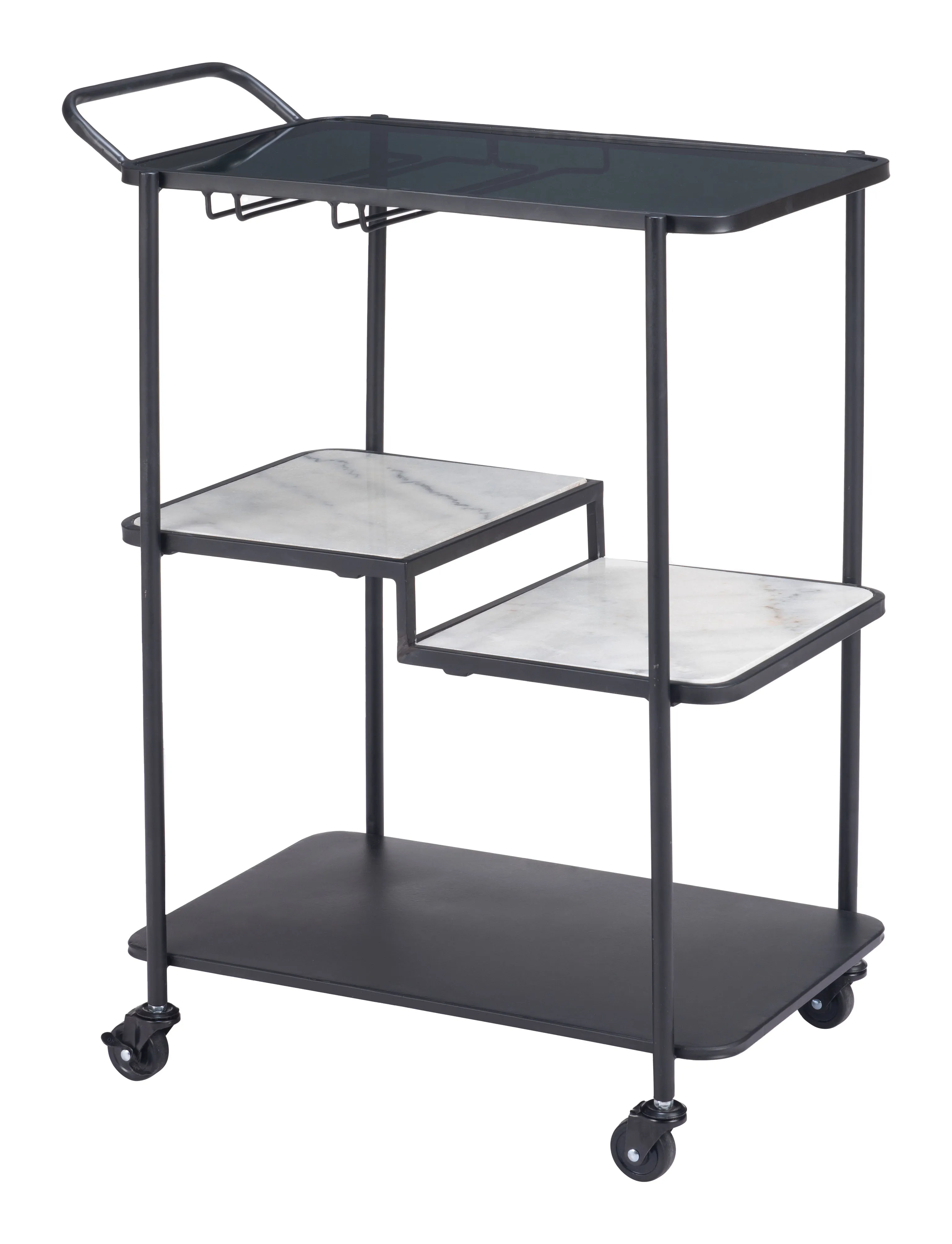 Constanza Bar Cart Black