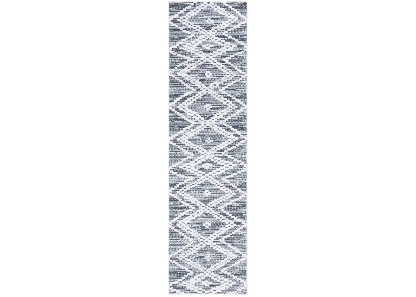 ALAMO 717 Grey 2'-2' X 8' Runner Rug