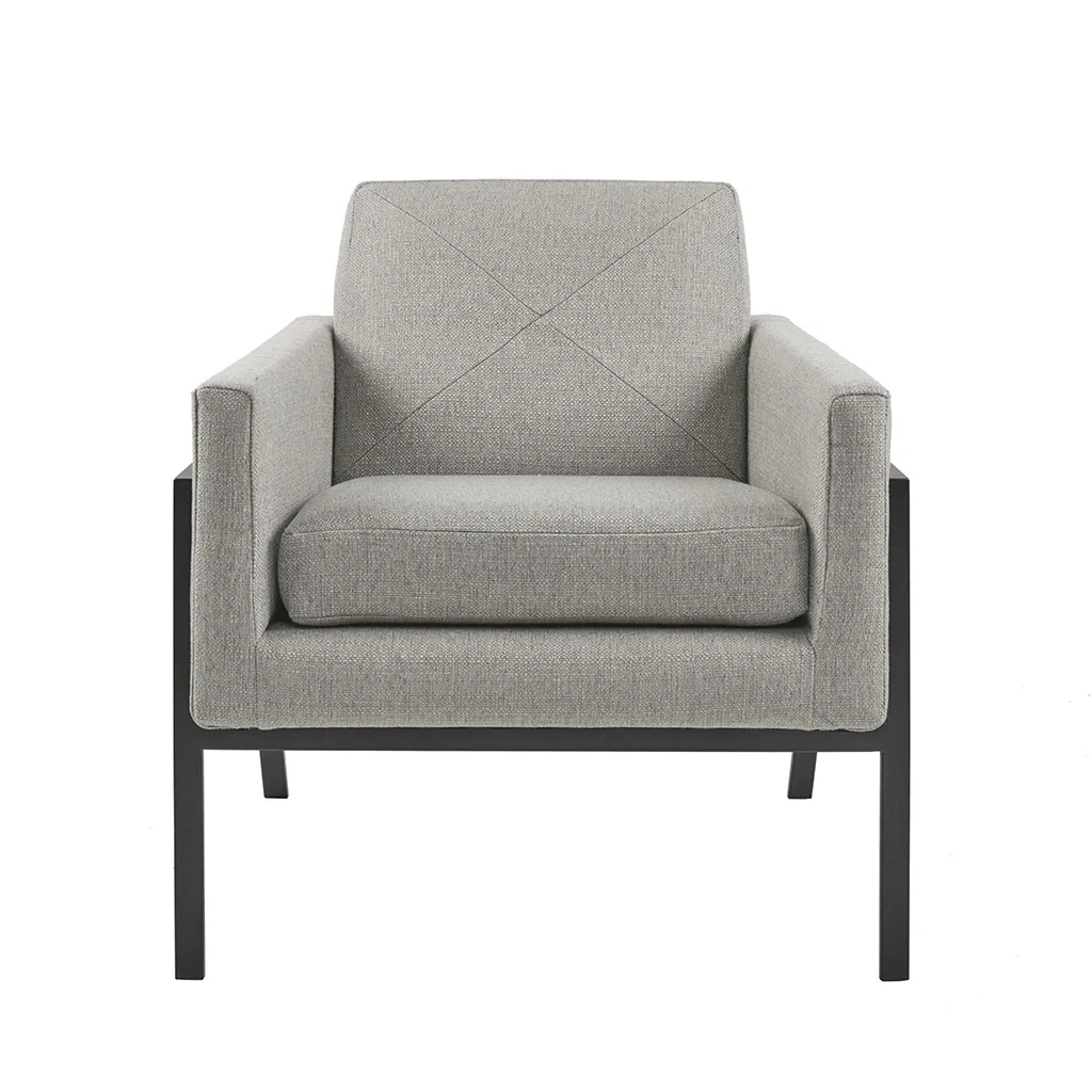 Madison Park Brayden Grey Accent Chair