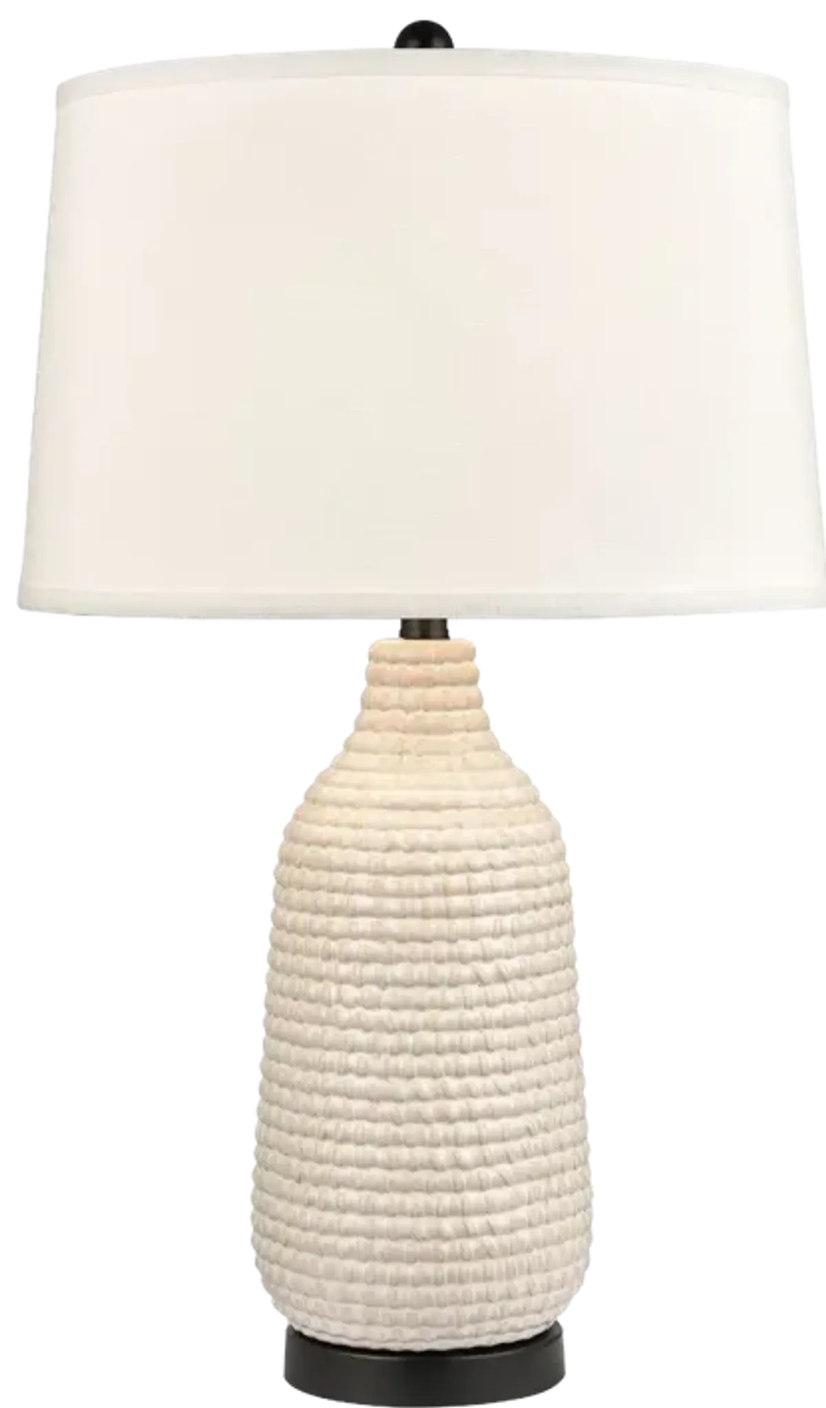 Kari 28" High 1-Light Table Lamp - Cream