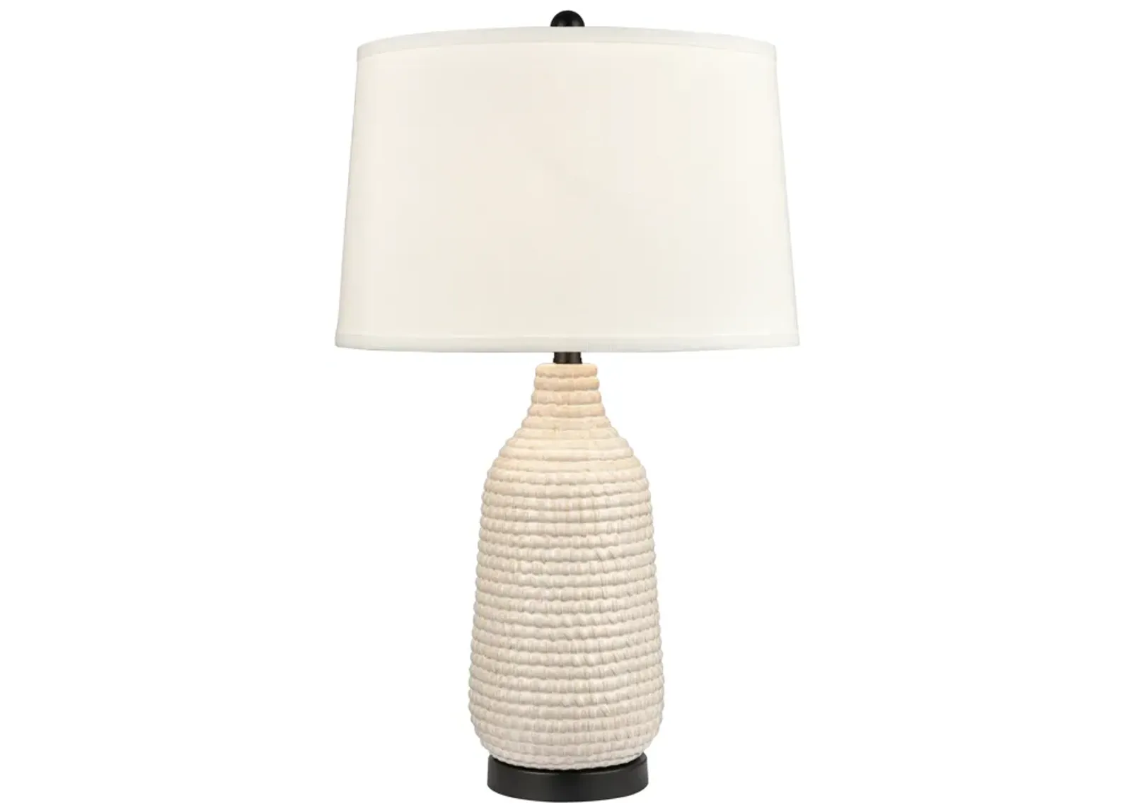 Kari 28" High 1-Light Table Lamp - Cream