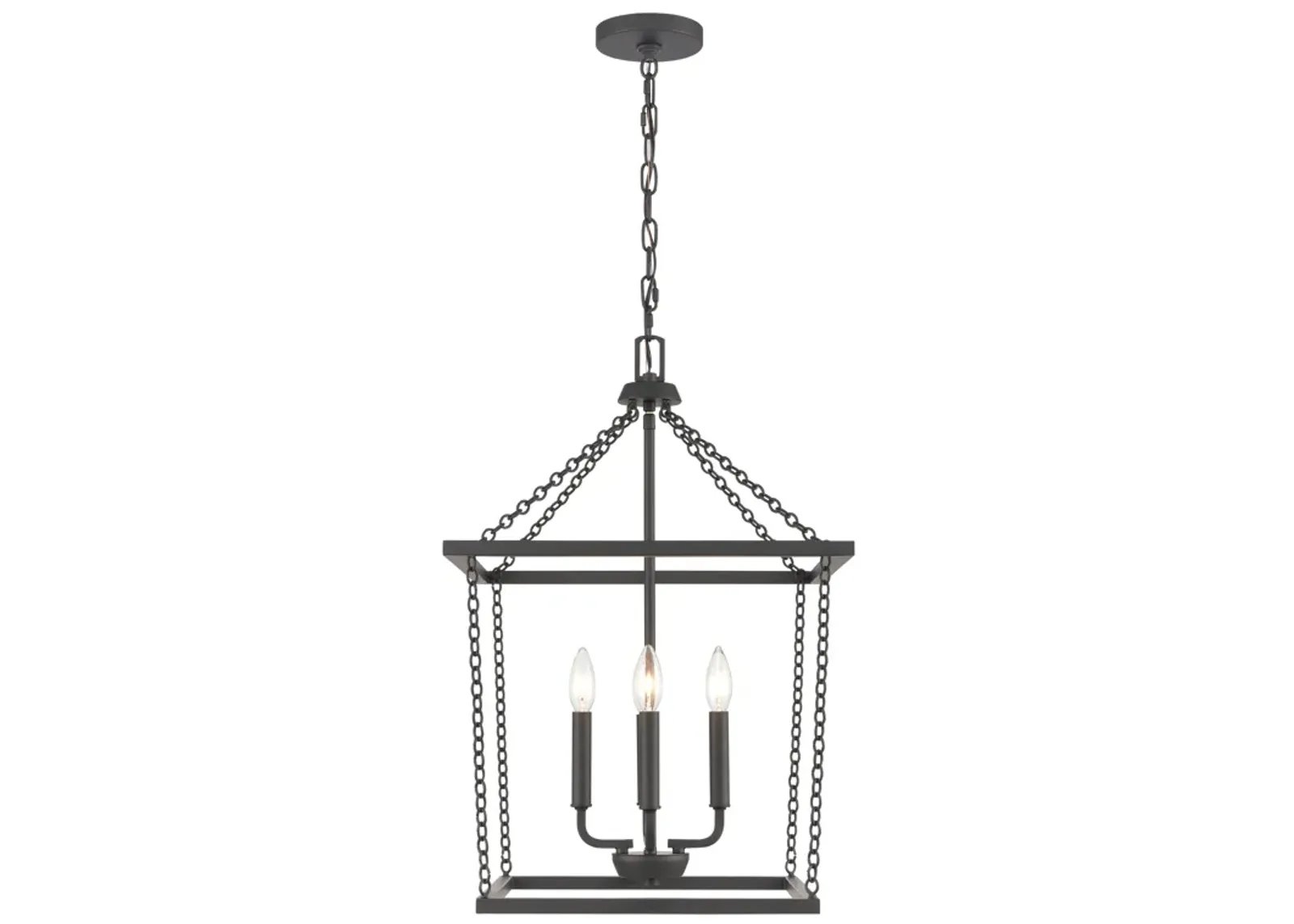 Emmett 17'' Wide 4-Light Pendant - Matte Black