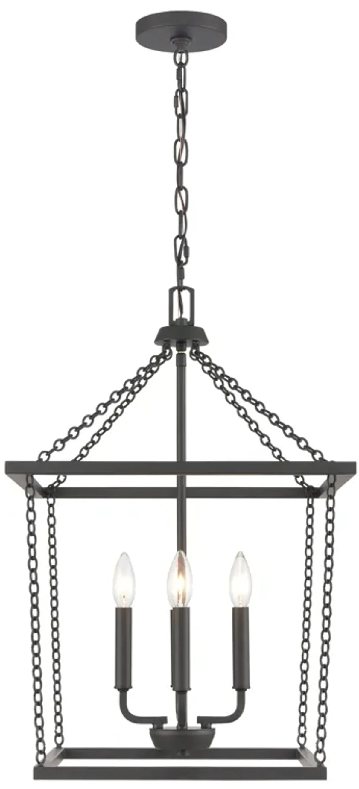 Emmett 17'' Wide 4-Light Pendant - Matte Black