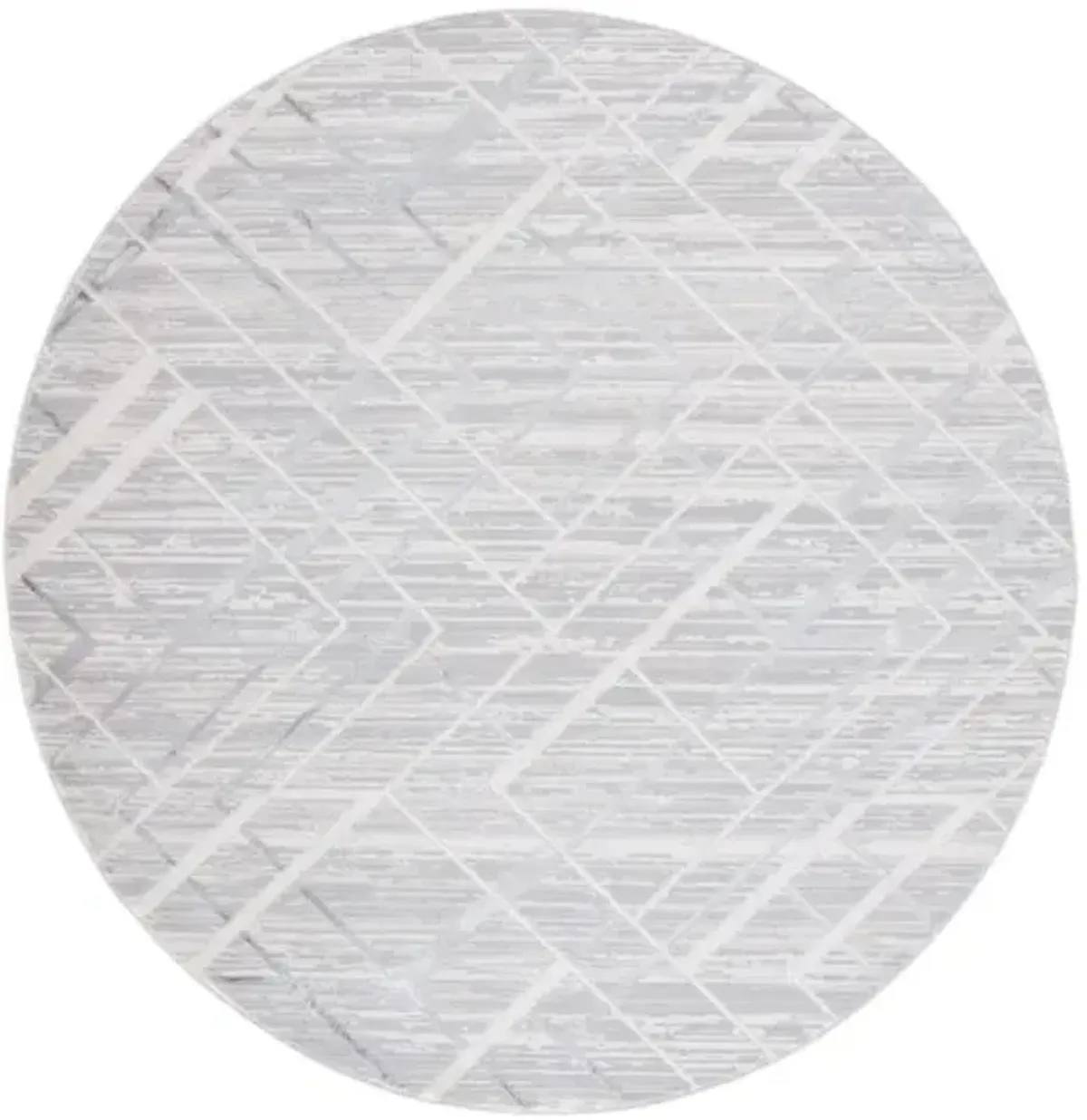 HANNA 102 Beige 6'-7' X 6'-7' Round Round Rug