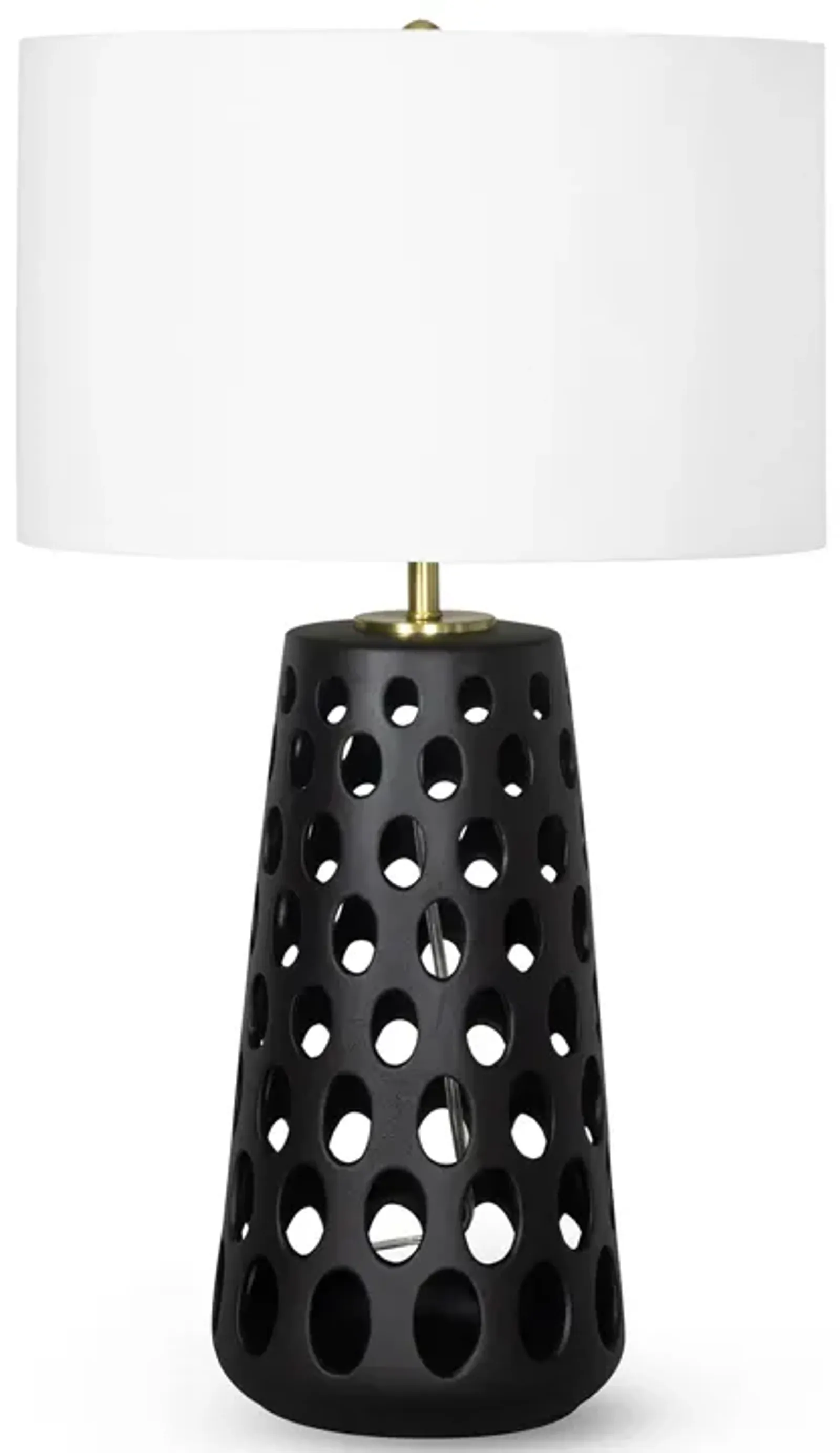 Kelvin Ceramic Table Lamp (Black)