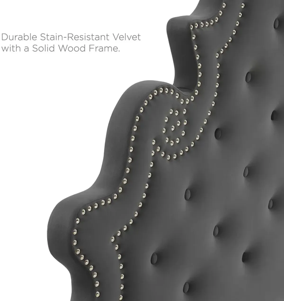 Diana Tufted Performance Velvet Twin Headboard