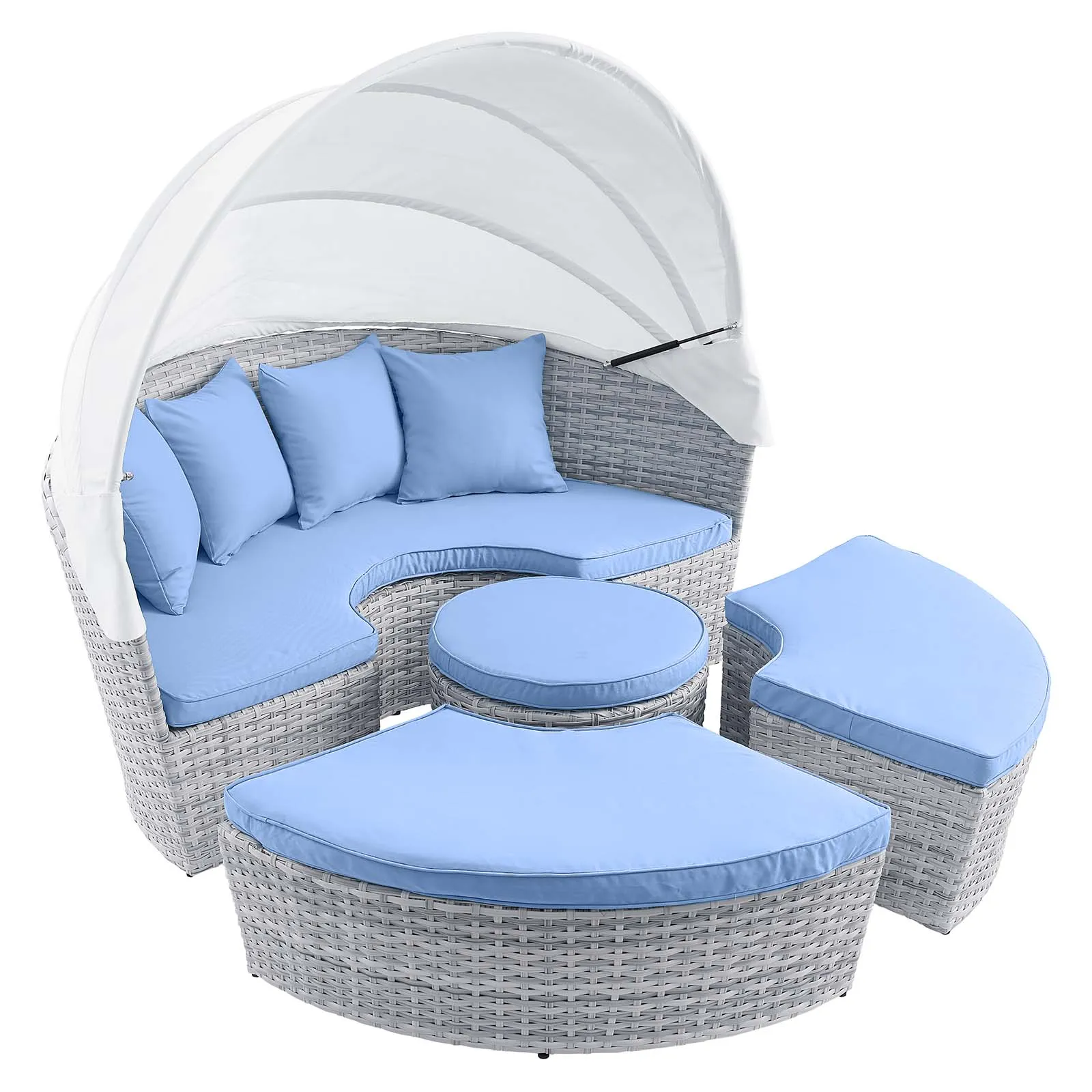 Scottsdale Canopy Outdoor Patio Daybed